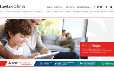 LowCostClima estrena nuevo diseño de la tienda online