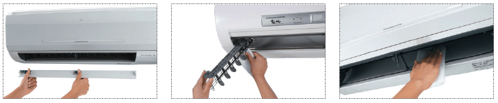 Limpiar los filtros de aire acondicionado en ocho pasos