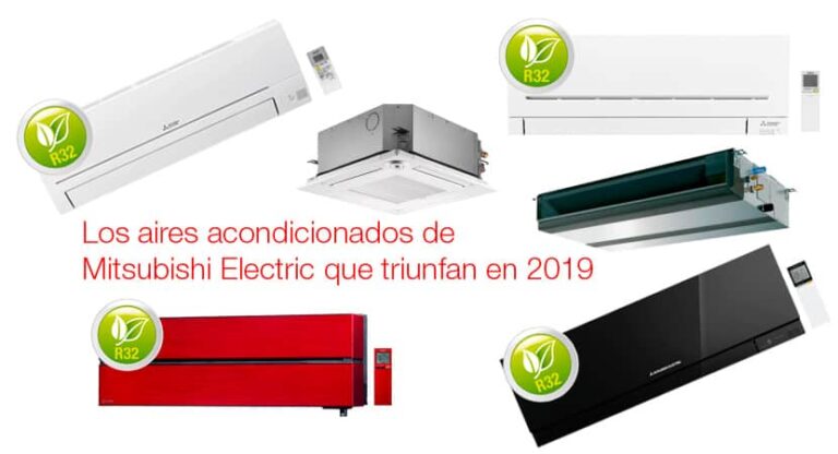 Los aires acondicionados de Mitsubishi Electric que triunfan en 2019